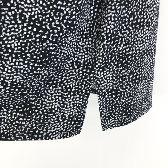 Vince Camuto Sleeveless V-Neck Blouse Women's Plus Size 2X Dot Print Career - Picture 6 of 10